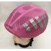 Bike Helmet Rain Cover with Reflective Strip and Promotional 1-Color Logo Printing