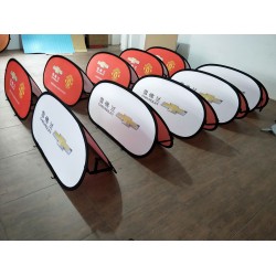 A-Frame Mobile Pop Out Banners