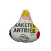 PVC bike saddle covers with promotional 3 color screen printing