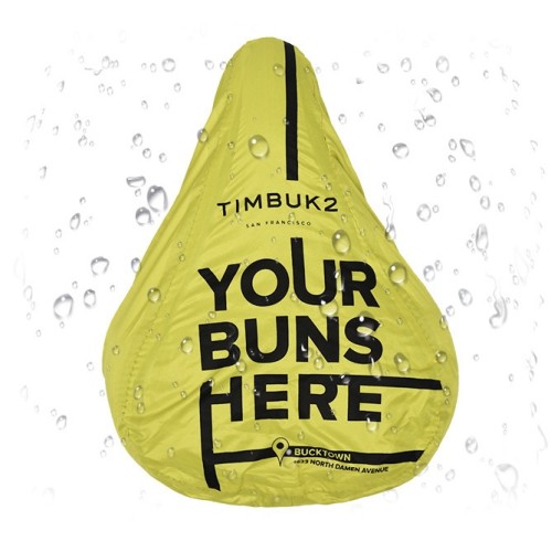 PVC bike saddle covers with promotional 3 color screen printing