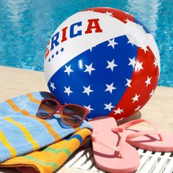 Inflatable Beach Ball with your logo and your colors, 28/30cm