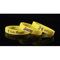 Silicone wristband, embossed or debossed with logo